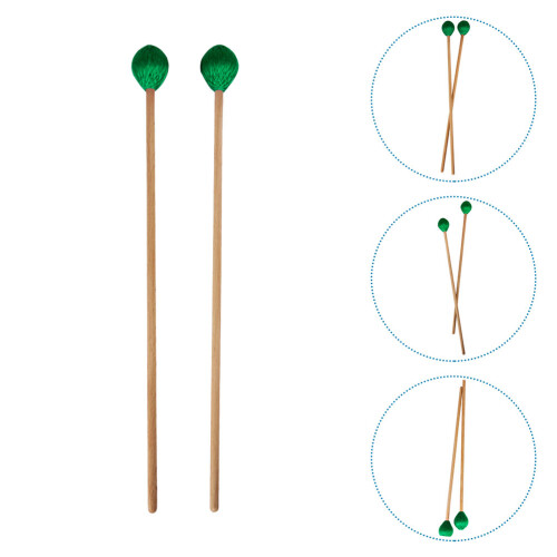 2Pz Bacchette Xilofono E Marimba Viola Materiale in Nylon 1