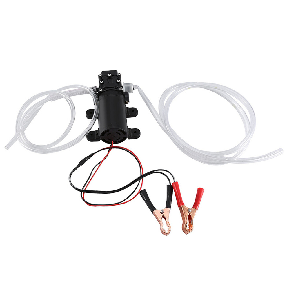 12V Oil Extractor Pump Kit 60W, 5L/Min, 14.5Cm Black 4681363115592