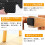 High Quality 48Pcs Black Non-Slip Rubber.Self-Adhesive Floor Protector Pads 10
