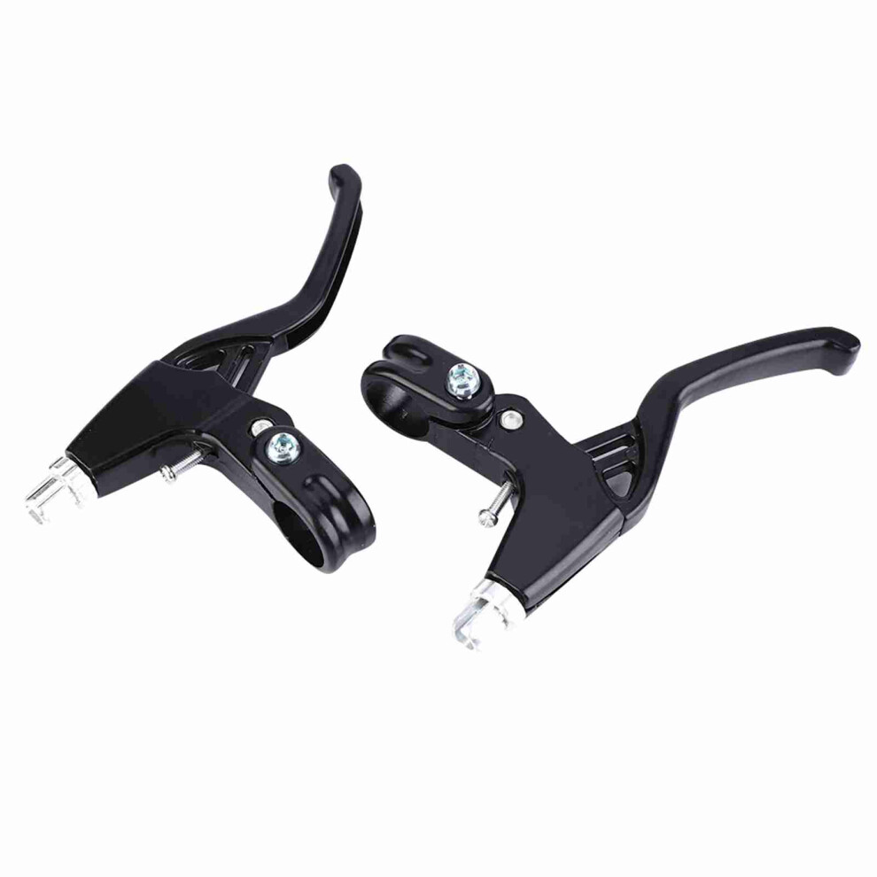 Mountain Bike Brake Levers Aluminium Alloy Durable Handles One Pair Black 7621363115878