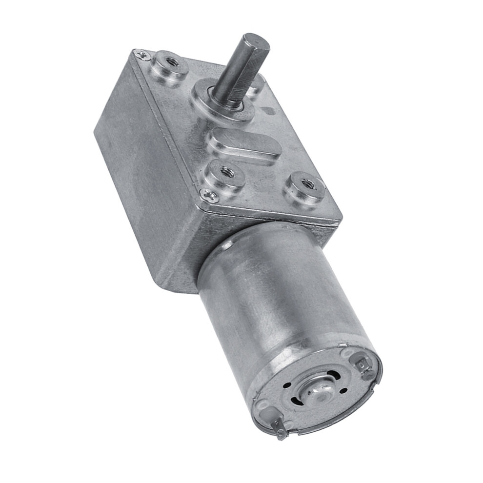 Dc 12V High Torque Reversible Worm Gear Drive Motor 40Rpm For Industrial Use 7901363116182