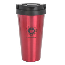 Caneca térmica portátil de aço inoxidável com parede dupla e isolamento a vácuo, livre de BPA, com tampa à prova de vazamentos e condensação.