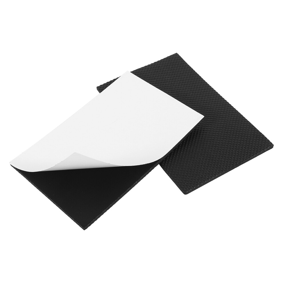 Durable Black Nonslip Chair Sofa Floor Protector Pads 2Pcs Set 3091363116047