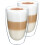 Μονωμένα φλιτζάνια Latte, κούπες καφέ διπλού τοιχώματος από γυαλί με ανθεκτικό στη 1