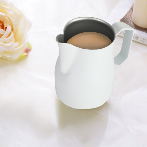 Κανάτες Ατμού Barista, Κανάτα Αφρόγαλα 350ml Λευκή, Απελευθερώστε τη Δημιουργικότητά 1