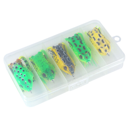 5 Stück pro Box Fog Lure Baits 60 mm Crank-Farbvarianten 1