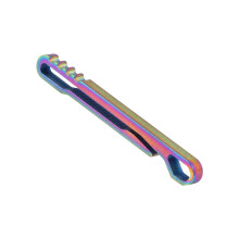 Farbiges Titanlegierungs-Schlüsselringclip 70 mm 8 mm