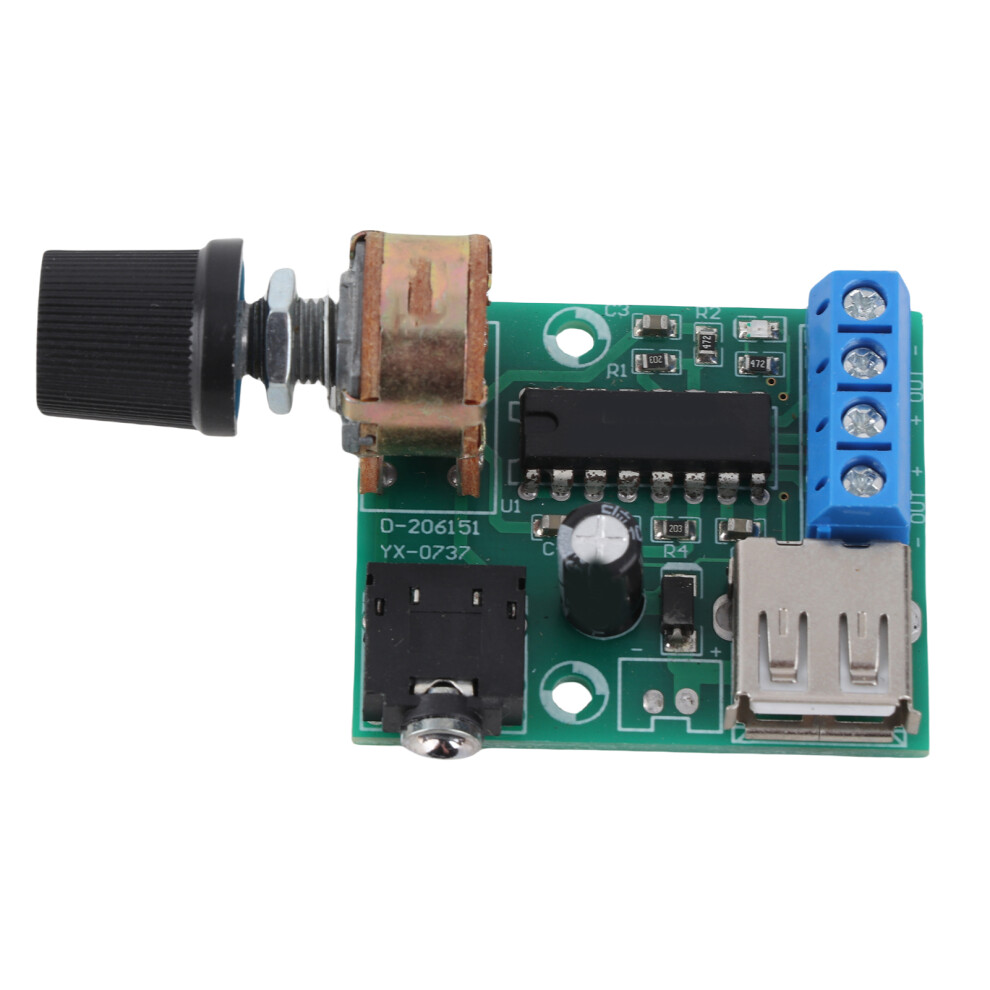 Pm2038 Usb Audio Amplifier Board 5W 4Î© 6V Power Supply Module 7901363118131