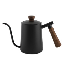 Lång smal droppkokare med svanhalspip, livsmedelsklassad kaffe- och tekanna i rostfritt stål, kompatibel med spishäll, precisionshällkokare,