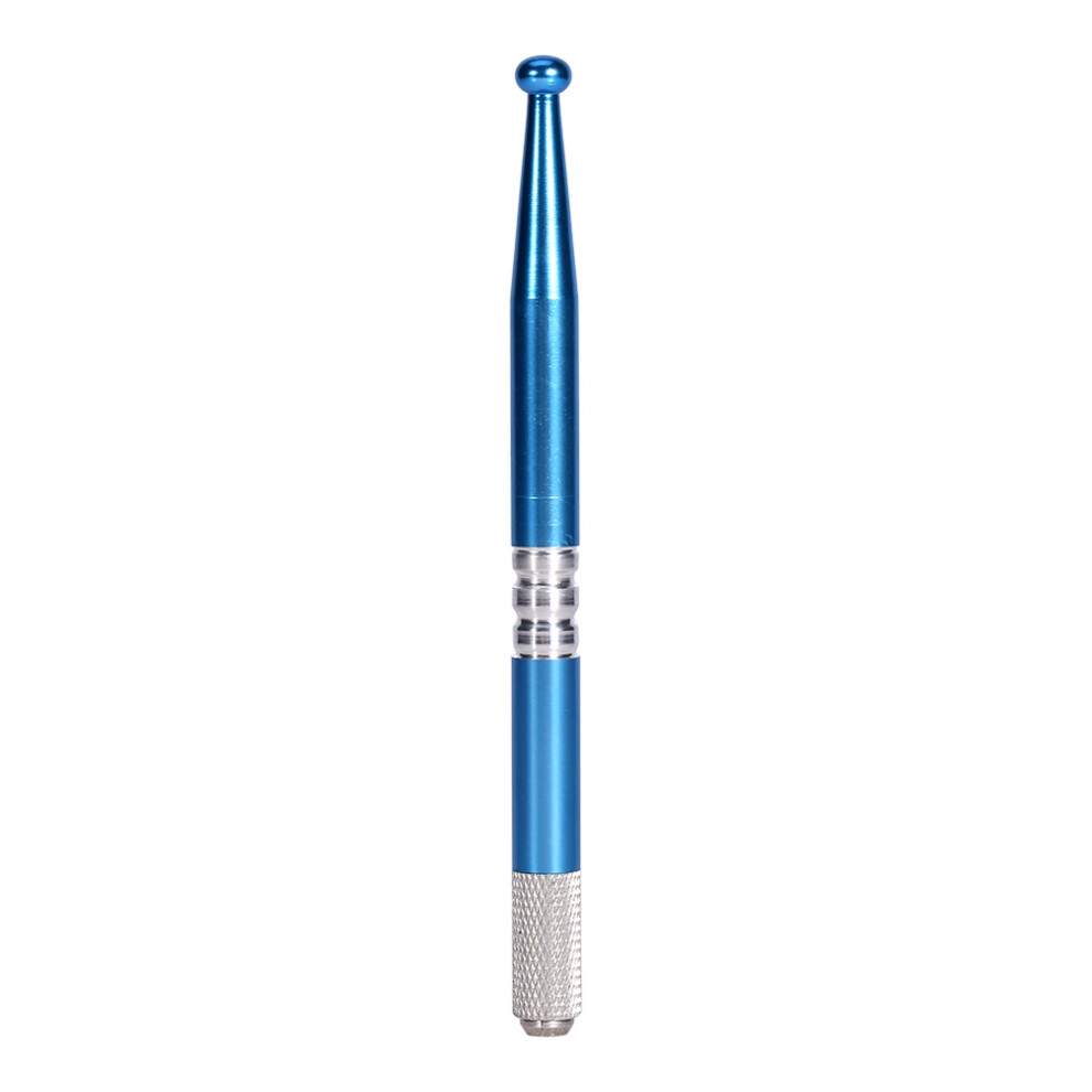 Blue Microblading Blades Manual Pen And Rack Tool For Eyebrow Tattooing