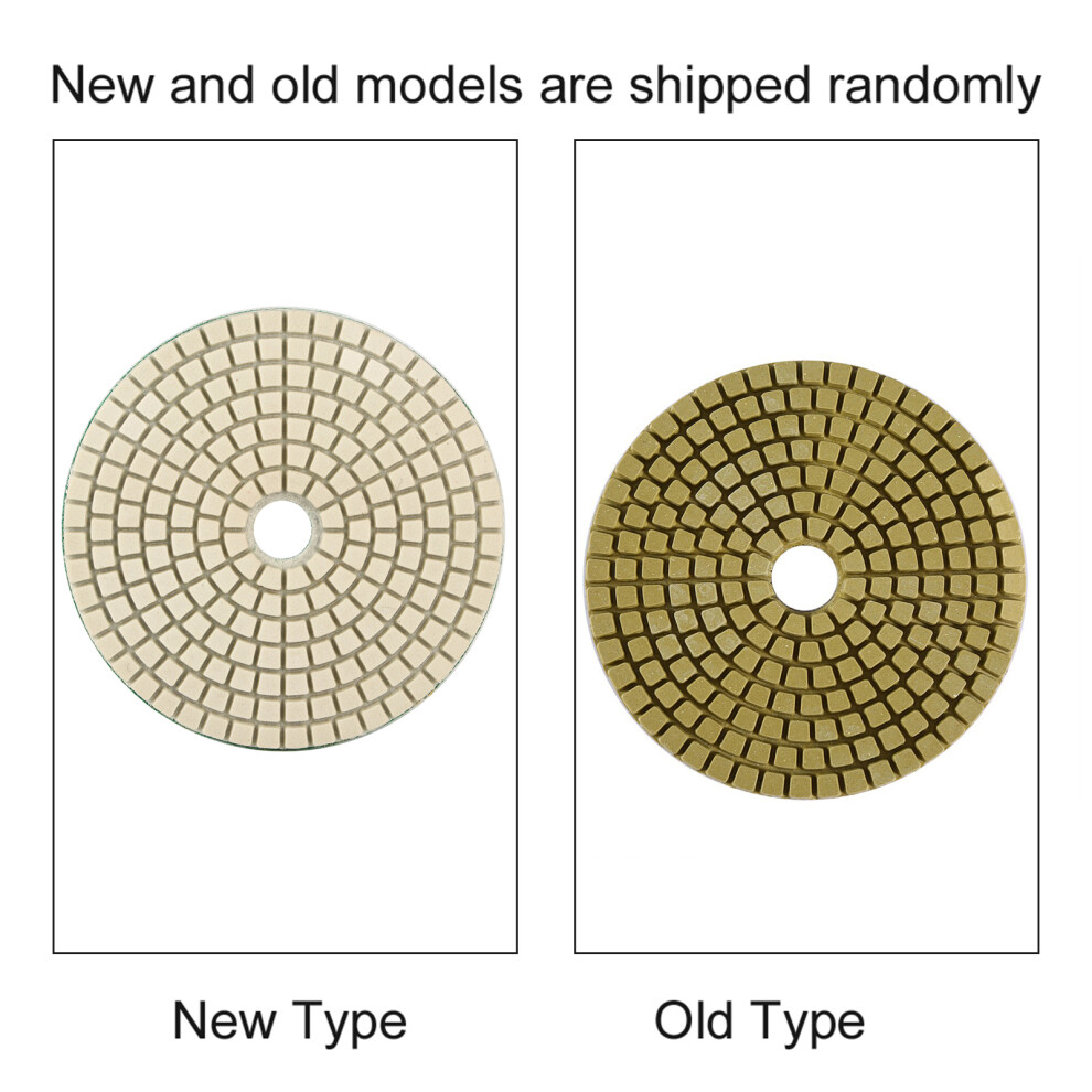 1500 Grit 100Mm Diamond Grinding Disc Pad For Polishing Granite Stone 7601363119380