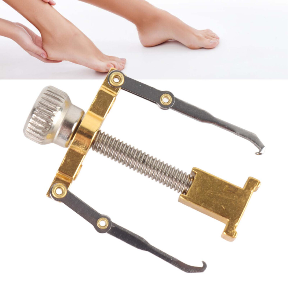 Gold Ingrown Toenail Correct Tool, Carbon Steel, Portable, 4X2.3x1.3cm