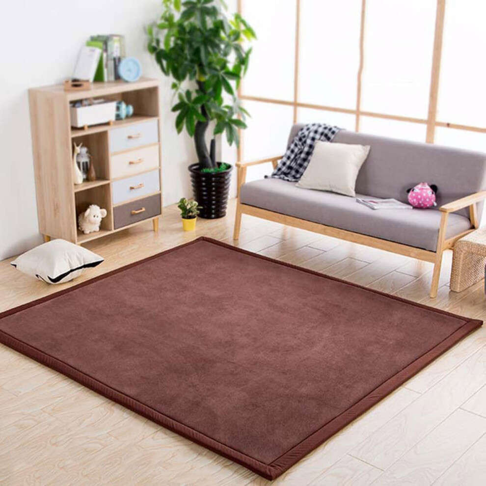 Large Area Rug For Kids  Soft Thick Crawling Mat, AntiSlip Area Carpet, Living Room Play Mat, Yoga Exercise Pad