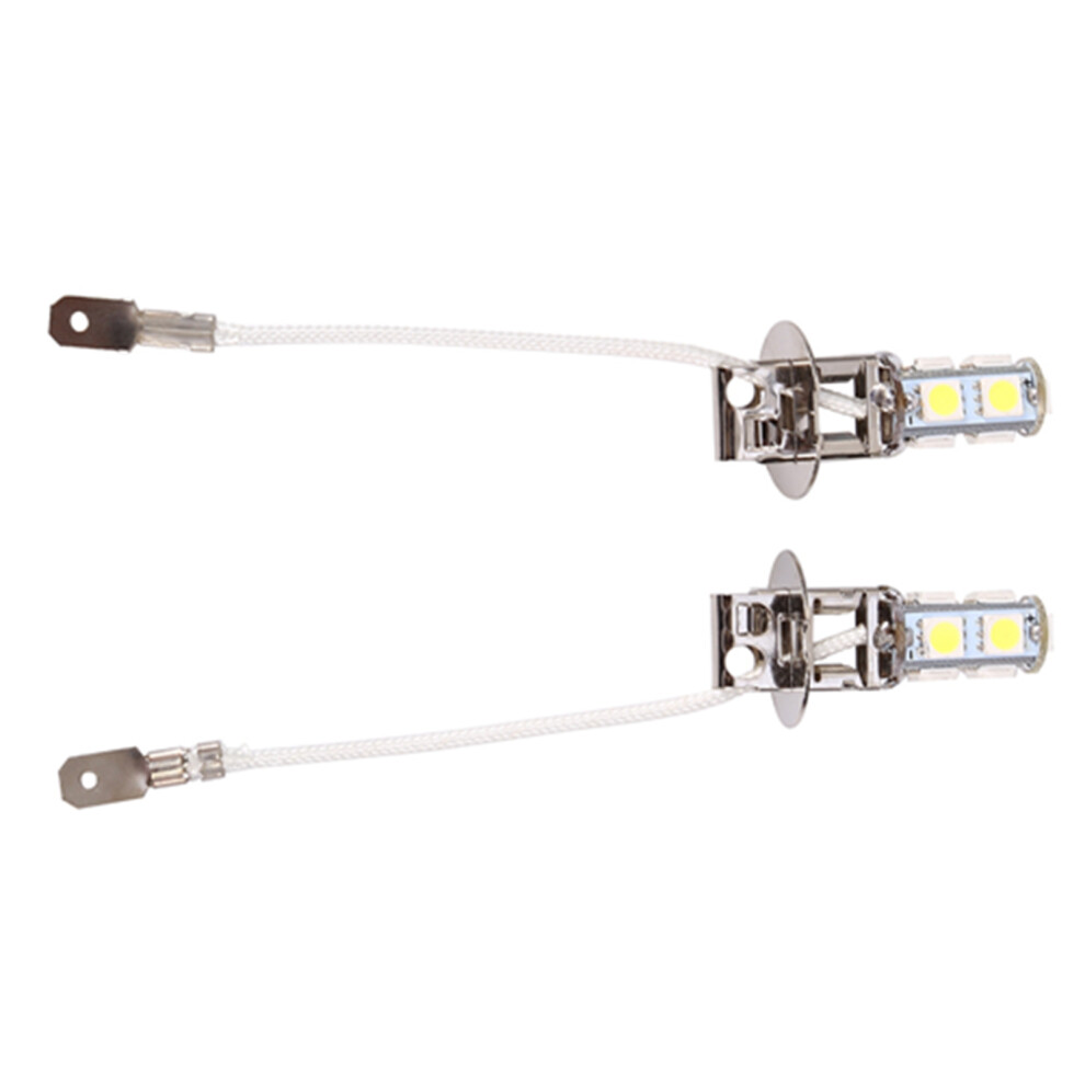 H3 5050 9 Smd Led Fog Bulbs For Auto Dc12v 6500K White/Light 4661363120406