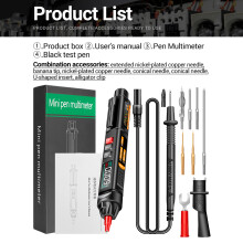 A3009 Mini-Pen-Multimeter 6000 170x25x22mm Farbe