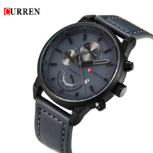 Men's CURREN 3ATM Water-resistant Quartz Watch Calendar Feature