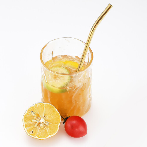 Spoon-Straw Revolution, Επαναχρησιμοποιούμενα Ανοξείδωτα Καλαμάκια για Ροφήματα με 2