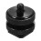 Compact Double-deck Flash Mount 1/4" Thread for Tripods & Cameras 2