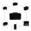 600D Material Bb Clarinet Case Backpack Water-Resistant with Cotton Padding 7