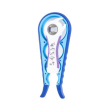 Bottle Opener for Weak Hands, Jar Opener with Rubber Lining Helps Provide a Firm Grip, Manual Can Opener with Long Handle Provides Sufficient Leverage