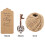 Οικολογικά ανοιχτήρια μπουκαλιών Vintage Key για αξέχαστες δωροδοκίες πάρτι, 1