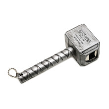 Design creativ cu ciocanul lui Thor, deschizător magnetic de sticle de bere, idee de cadou pentru bărbați, formă de ciocan în formă de