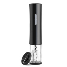 Tire-bouchon électrique sans fil avec poignée ergonomique, design compact et réutilisable, automatique, à bouton unique, fonctionne sur piles, en