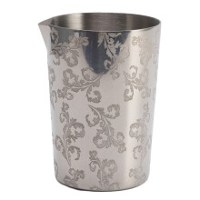 Maestro de la coctelería: Vaso mezclador de cócteles, grabado, materiales de primera calidad, diseño exquisito, tu camino hacia la creación de