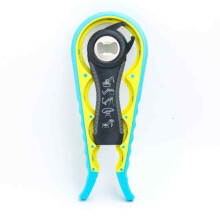 Can Opener Multi-Function Jar Opener with Easy to Use Design, Labor Saving Bottle Opener Featuring Non Slip Grip, Ergonomic Kitchen Gadgets for Weak H