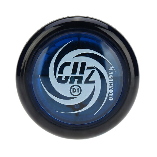 D1 PC Yo-Yo 51,5 g,57,234,35 mm,Grün/Blau/Transparent 2