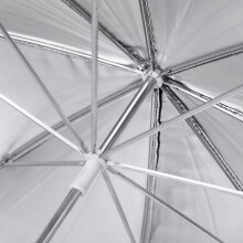 Reflector Umbrella 83cm 33in Silver/Black for Studio Strobe Flash