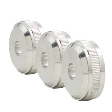 Set of 3 Copper Trumpet Valve Caps Easy to Install Replacement Parts