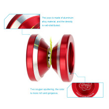 N8 Aluminium Yoyo 47,4x41x4,7 mm, 85 g Rot für Kinder