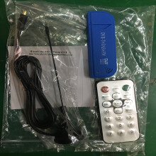 Mini Portable DVB-T+DAB+FM USB TV Stick with Antenna, 8.8x2.6cm