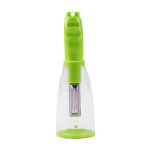 Éplucheur de légumes multifonctionnel, lame en acier inoxydable pour un épluchage facile, poignée antidérapante ergonomique pour une prise en