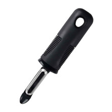 Éplucheur de fruits multifonction avec poignée ergonomique et antidérapante pour une prise en main sûre, double lame rotative pour un épluchage