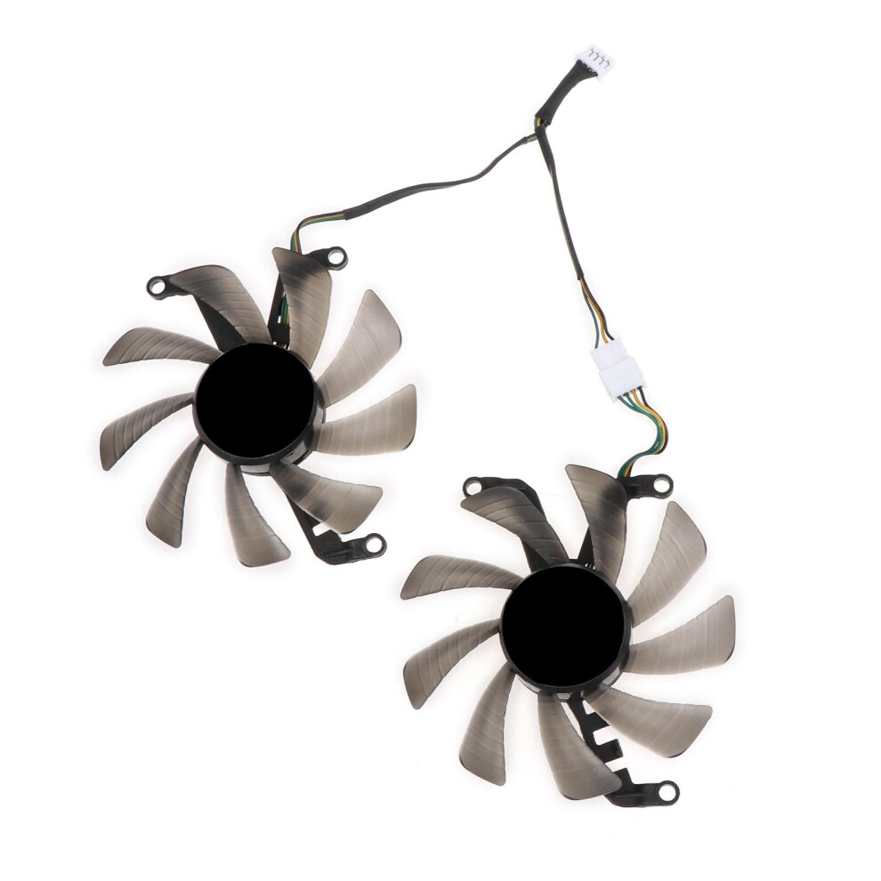 Vga Fan 85Mm For Rtx2060 6Gb 20 Series Graphics Card Cooling 4Pin 12V 0.35A 2 Pack 9067246949518