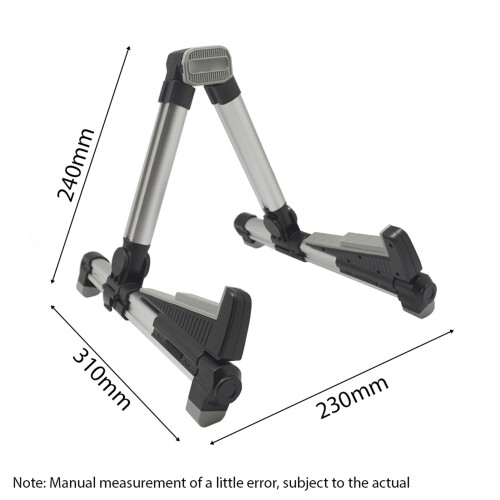 Universal AGS-08 Folding Stand with Silicon Pads for String Instruments 1