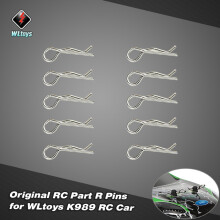 10STK RC Auto R-Stifte für K969 K979 K989 K999, Maßstab 1:28, Metall-Ersatz