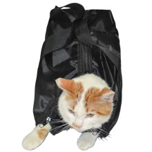 Cat Grooming Bag Portable Breathable Mesh Cat Shower Bag With Handle And Zipper For Nail Trimming And Washing