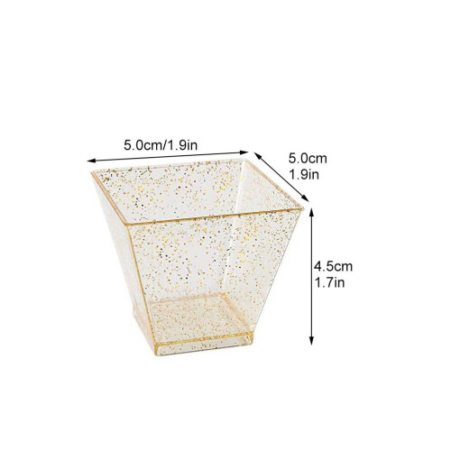 Conjunto De Descartáveis Para Sobremesas E 1