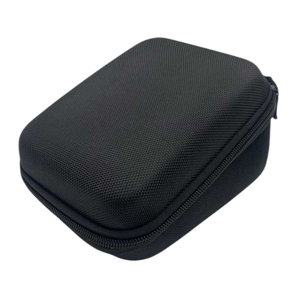 Black Carrying Case For Upper Arm Blood Pressure Monitor Accessories Hard Travel Case Shockproof Zipper