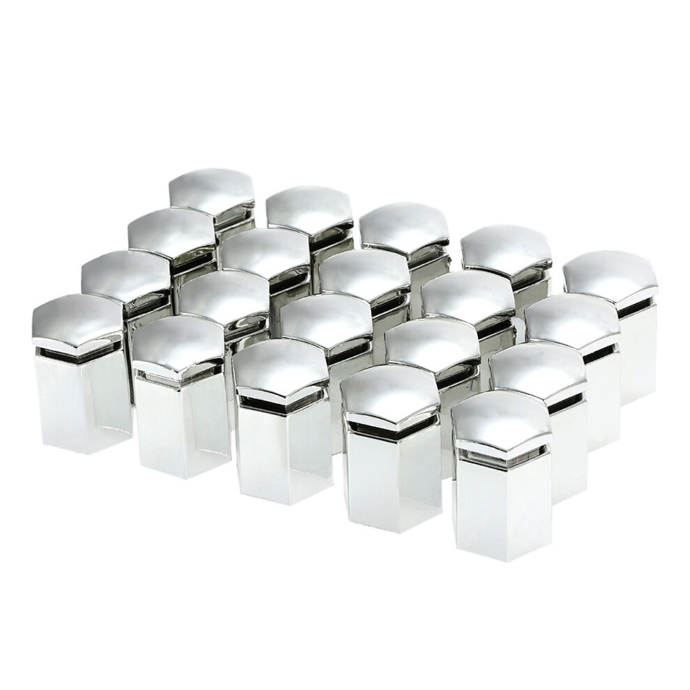 20Pcs Car Wheel Nut Bolt Covers 17Mm Plastic Caps For Vauxhall 5001363136264