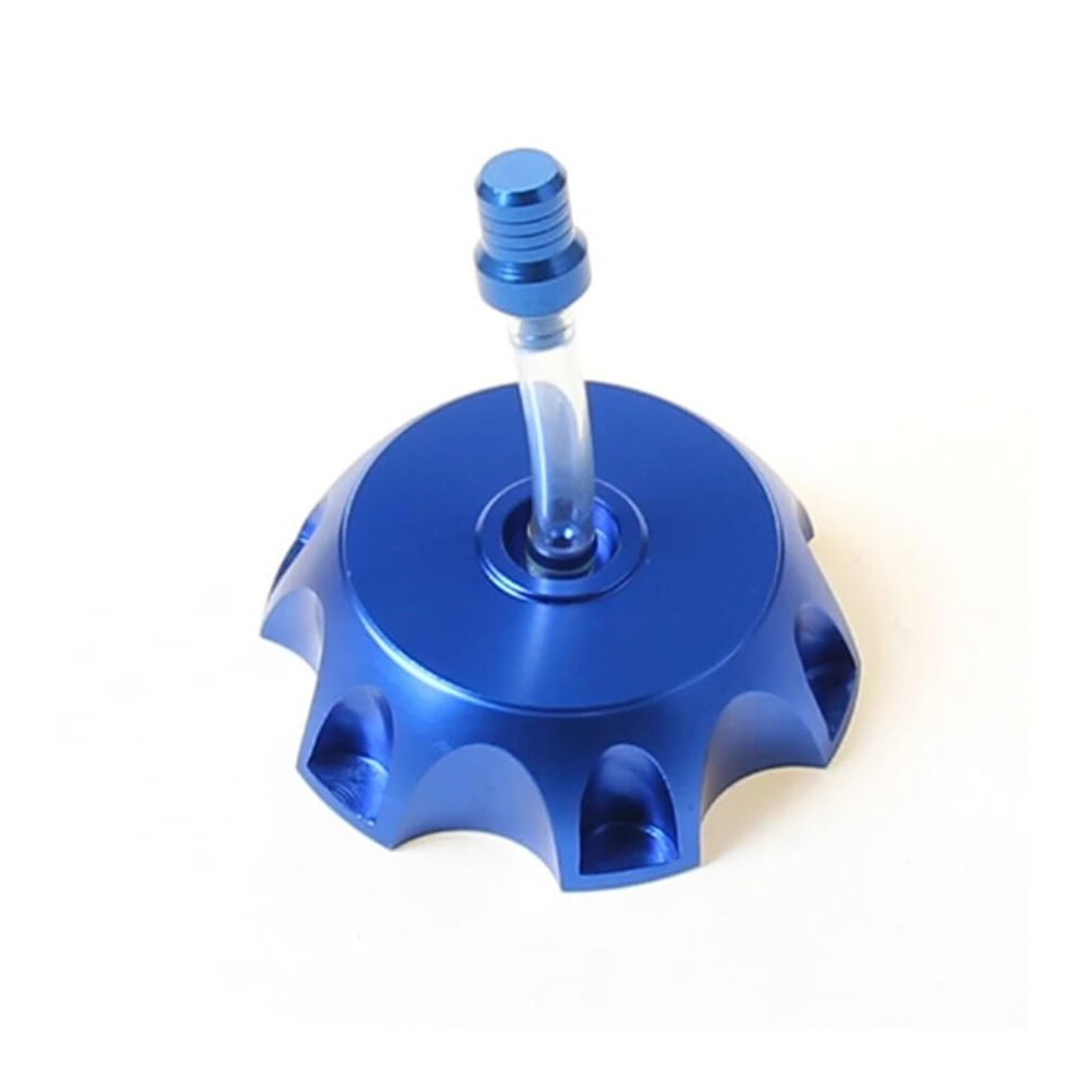 Motorcycle Oil Gas Tank Cap Breather Vent Universal For Atv Dirt Pit Bike 70Cc 110Cc 125Cc 150Cc Blue 9105992265190