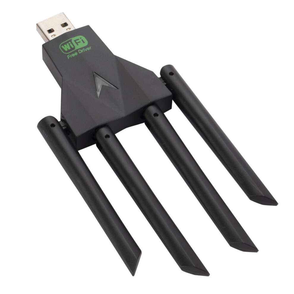 4 Antennas Usb3.0 Wifi Adapter Dual Band 2.4Ghz 5Ghz 1300Mbps For Systems Card Receiver 9067246951542