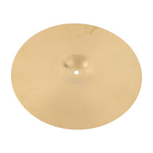 14" Brass Alloy Crash Ride Hi-Hat Cymbal for Drum Set - Gold, 35cm