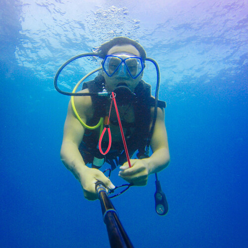 Haste De Apontamento De Alumínio Para Scuba 2