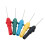 HT307 5-tlg. Back-Probe-Stifte-Set 65mm 37mm BK/BL/GR 5