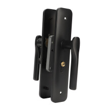 Rostfreier Edelstahl-Türschloss-Set 24x5,5x6 cm für Schlafzimmer & Badezimmer