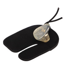 Doppellagiger Finger-Tab 30 g 8,5 x 7 x 3,6 cm Schwarz